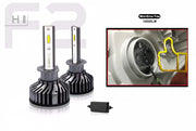 Комплект Умалени Мини LED Крушки H8 H9 H11 12V 24V 72W 10000lm За Фарове Canbus без Грешки