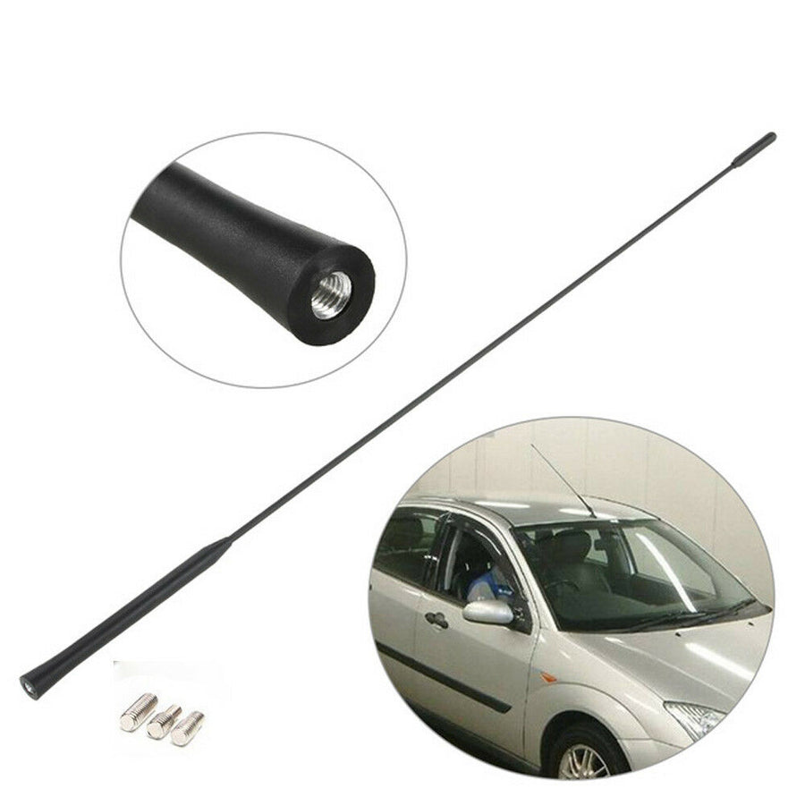 FM/AM Радио Антена За Ford Transit Mondeo Fiesta Focus с 3 адаптора 55см