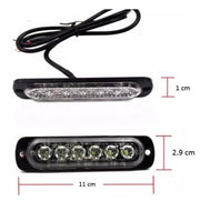 6 LED Аварийна Лампа За Пътна Помощ, Жълта Блиц Светлина, Мигаща