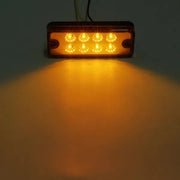Оранжев LED Габарит / Светлина / Токос, с 8 диода - 24V - 99mm x 40mm