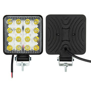 48W Разпръсната Светлина FLOOD ЛЕД 12V 24V LED Диоден Халоген Фар Прожектор Задна Светлина Диодна Лампа