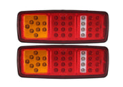 Комплект ЛЕД LED стопове с мигач, задна светлина 12V за камион бус ТИР, ремарке