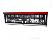 Рамка за номер с LED осветлениe, 12/24V, 3 функции, габарит, осветление за номер