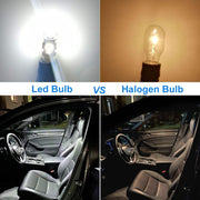 LED Лед Диодни Крушки За Габарит, Т10 W5W, 5 SMD, 12V, Бяла Светлина