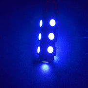 LED Лед Диодни Крушка За Габарит, Т10 W5W, 13 SMD, 12V, 5 Цвята Светлина, Canbus - Error free , Без грешки
