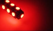 LED Лед Диодни Крушка За Габарит, Т10 W5W, 13 SMD, 12V, 5 Цвята Светлина, Canbus - Error free , Без грешки