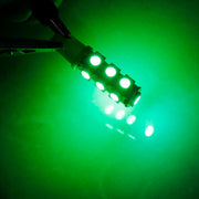 LED Лед Диодни Крушка За Габарит, Т10 W5W, 13 SMD, 12V, 5 Цвята Светлина, Canbus - Error free , Без грешки