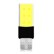 LED Лед Диодни Крушки За Габарит, Силикон, COB, Т10 W5W, 300lm, 12V, Бели KRU137