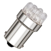 LED Лед Крушки, Mигач, Стоп, Габарит, Халоген, 9 LED, 1156 BA15S (P21W) ,12V, Бяла, Оранжева, Червена