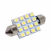 LED Лед Диодни Крушки, 16 SMD 5050 , 31мм, 36мм, 39мм, 41мм, 12V, Бяла Светлина