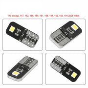 Лед Крушки За Габарит, Т10 W5W LED 2 SMD, 12V, Canbus, Бяла Светлина
