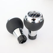 Топка за Скоростен Лост, Еко Кожа, Хром, За Мини Купър Mini Cooper R55 R56 R57 R59 F55 F54