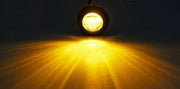 Жълт/Оранжев LED Габарит, Тип Копче, Маркер, Токос - 12 - 24V
