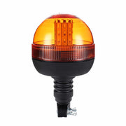 LED Аварийна, Сигнална Лампа, 40 Диода, 3 Режима На Светлина, Маяк, Буркан, Оранжева, Жълта, 12V - 24V, Е-Mark E9