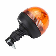 LED Аварийна, Сигнална Лампа, 40 Диода, 3 Режима На Светлина, Маяк, Буркан, Оранжева, Жълта, 12V - 24V, Е-Mark E9
