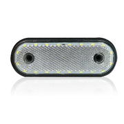 LED Габарит, Маркер, Токос - Бял, Червен, Жълт, 20 Диода - 12V - 24V - за камион бус, ван, каравана, платформа, кемпер