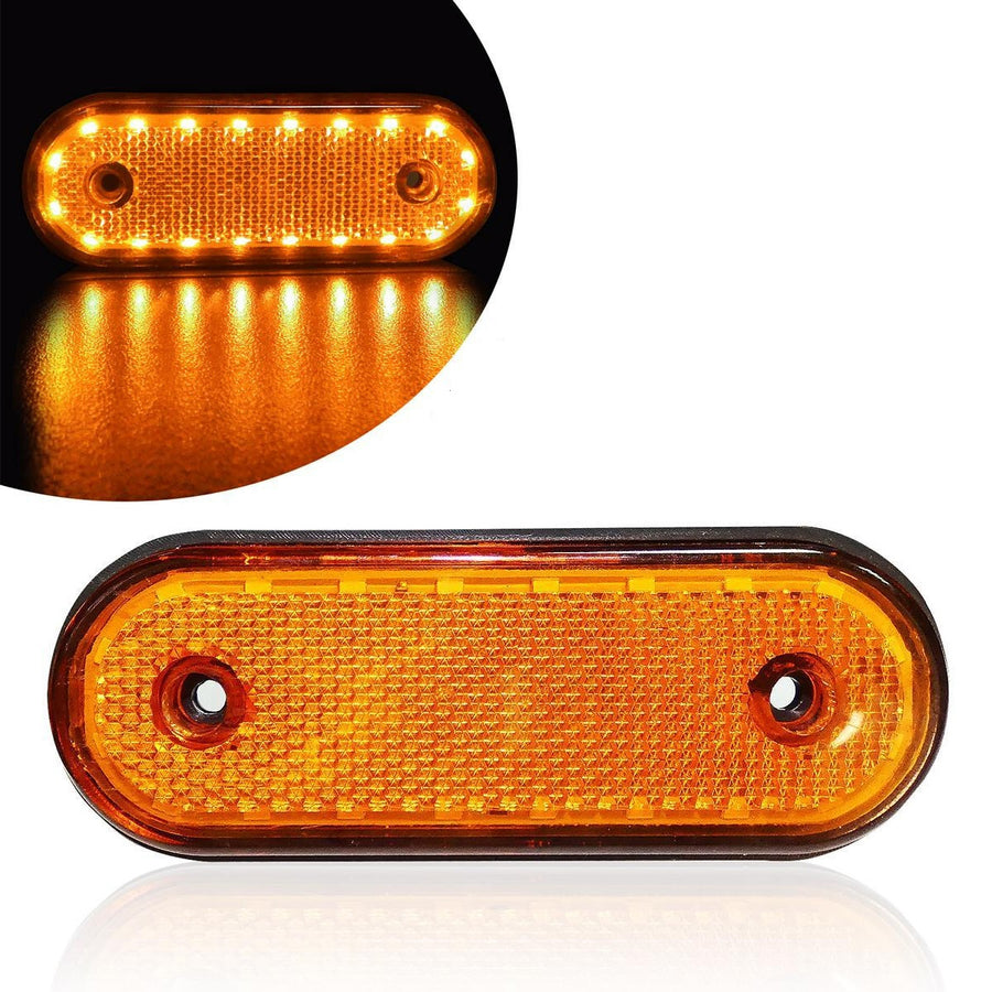 Жълт LED Габарит, 20 Диода - 12V