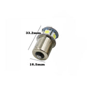 LED Лед Крушки, 22 SMD, BA15S 1156 (P21W), BAU15S 1156 (PY21W), 12V Бяла, Оранжева, Червена Светлина