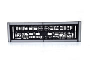Рамка за номер с LED осветлениe, 12/24V, 2 функции, DRL дневна светлина