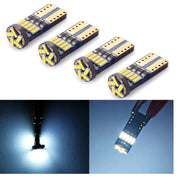 Комплект от 2 броя T10 Led крушки 15 SMD светодиода W5W 12V бяла светлина в блистер