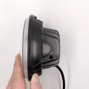 14.5 см ЛЕД LED 5D 36W Универсален прожектор фар лампа халоген с къси / дълги светлини за мотоциклет автомобил офроуд бус ван камион трактор комбайн багер къси/дълги 12V-24V 5,7 инча
