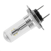 Комплект от 2 броя ЛЕД LED крушки за фарове H7 Х7 12V-24V Бели 6000k