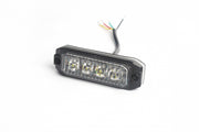4 LED ЛЕД Жълта Аварийна Сигнална Лампа Блиц Светлина Мигаща За Пътна Помощ Платформа и др. 12-24V
