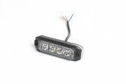 4 LED ЛЕД Жълта Аварийна Сигнална Лампа Блиц Светлина Мигаща За Пътна Помощ Платформа и др. 12-24V