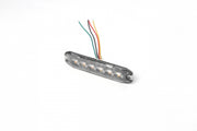 6 LED Жълта Аварийна Лампа Блиц Светлина Мигаща За Пътна Помощ Платформа и др. 10W с 8 режима 8х3 cm. 12-24V