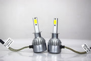 Комплект от 2 броя LED ЛЕД диодни крушки за фарове H1 36w 7600lm 12/24V