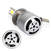 Комплект от 2 броя LED диодни крушки за фар фарове H4 12V 36W