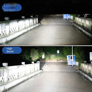 Комплект от 2 броя LED диодни крушки за фар фарове H4 12V 36W