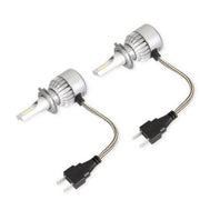 Комплект от 2 броя LED лед диодни крушки за фарове H7 Х7 36w 7600lm 12/24V