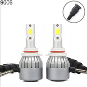 Комплект от 2броя LED ЛЕД диодни крушки за фар халоген HB4 ХБ4 12V 36W