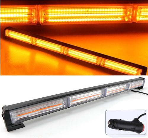 59см LED Блиц Бар 72W 12V / 24V с 9 Режима - Сигнална Аварийна Лампа за Пътна Помощ, Репатрак, Платформа и Камион