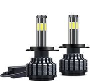 Комплект 360° градуса COB LED диодни крушки H11 H8 H9 12V 80W 16000lm за фарове Canbus без грешки
