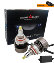 Комплект 3D CSP LED диодни крушки H11 H8 H9 12V 100W 20000lm за фарове Canbus без грешки 360° градуса