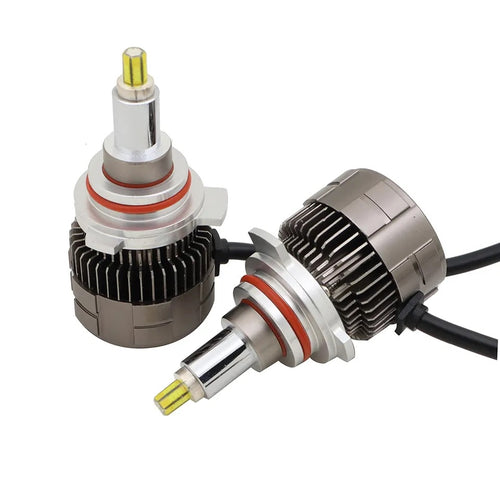 Комплект 3D CSP LED диодни крушки H11 H8 H9 12V 100W 20000lm за фарове Canbus без грешки 360° градуса