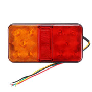 Комплект LED Диодни Стопове Стоп Задна Светлина Slim 12V За Камион Ремарке Бус Ван Каравана и др. 15 cm x 8 cm