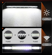 27.5 см Диоден LED Лед Бар 72W Ултра Тънък 12-24V Комбинирана Combo - Flood и Spot Светлина