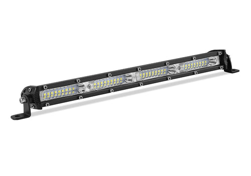 33.2 См 108W Едноредов Мощен Диоден LED Лед Бар 36 Led Ултра Тънък Халоген Лампа Прожектор 12V 24V АТВ, Джип 4х4 Offroad Камион и др.