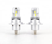 Комплект Умалени Мини LED Крушки E4P H4 12V 50W 15000lm Canbus къси/дълги