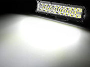 15.5 cm 93W Диоден Прожектор Супер Мощен Халоген Led Bar Лед Бар Бяла Комбиниранa Светлина 12V - 24V За АТВ SUF Джип 4х Offroad Камион