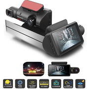 Видeорегистратор за автомобил Full HD 1080P 2 камери + 32 GB Micro SD Card карта памет