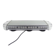55см LED Аварийна Сигнална Лампа с Магнити, 10 Режима, E-Mark E9, 12V / 24V, Оранжева Светлина, За Пътна Помощ, Репатрак, Платформа, Снегорин, Багер, Бус и Ван