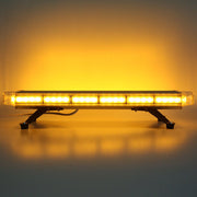 76 см LED Аварийна Сигнална Лампа - Маяк, 15 Режима, E-Mark E9, 12V / 24V,Оранжева Светлина, За Пътна Помощ, Репатрак, Платформа, Снегорин и Багер