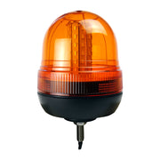 LED Аварийна Сигнална Лампа Маяк Буркан Оранжева Жълта 12V - 24V за трактори комбайни репатраци снегорини аварийни автомобили и др. Е-Mark E9