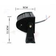 9D 42.5 СМ Led Bar Лед Бар Hi/Lo Kъси Дълги Водоустойчив Удароустойчив 12V 24V 7680 LМ 96W С Лупи Off-Road Лед Бар За Джип ATV