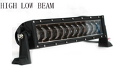 9D 42.5 СМ Led Bar Лед Бар Hi/Lo Kъси Дълги Водоустойчив Удароустойчив 12V 24V 7680 LМ 96W С Лупи Off-Road Лед Бар За Джип ATV