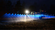 Led Лед работно осветление за щангата на пръскачка струйна лампа фар прожектор халоген синя светлина 12V-24V